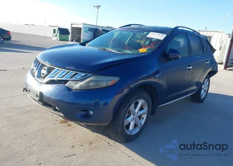 2009 Nissan Murano Sl from USA, damaged, VIN JN8AZ18U29W003052